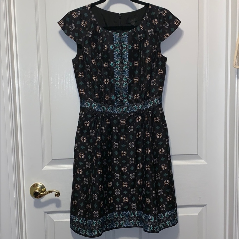J.Crew silk dress